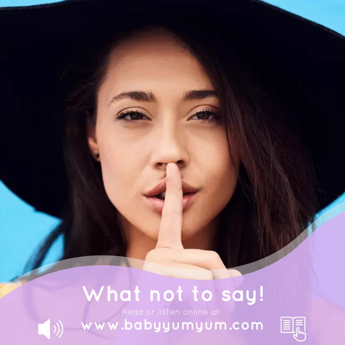 ❓ Ever heard something that made you cringe as a pregnant woman or new mum? The journey of motherhood is tough enough without unsolicited advice! 🚫 Read more about what not to say and how to truly support mums. Let's create a supportive space together. 🤱💬  💻 Read the full blog here: https://zurl.co/lSVJ   #BabyYumYum #BYY #PregnancyTips #NewMumAdvice #SupportMums