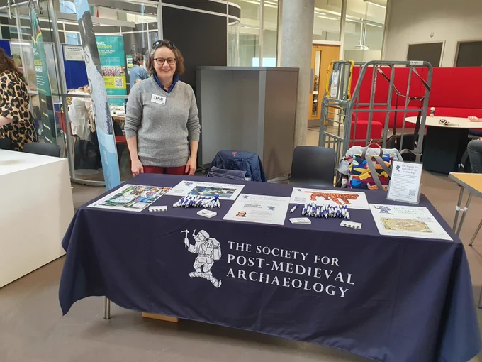 Katy Whitaker with our table ar TAG45