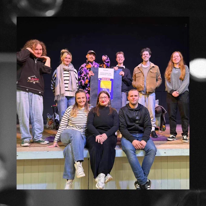 Group image of the team behind the shortlisted production ‘Wish You Were Here’.
