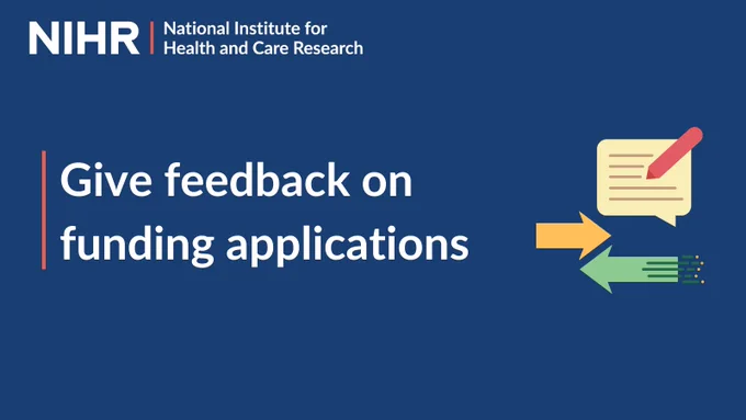 Give feedback on funding applications