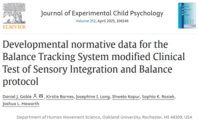 Highlights
•BTrackS mCTSIB protocol data provided from 1000  individuals in four age groups.
•Females generally outperformed males in all balance conditions and age categories.
•Utilization of sensory feedback varied based on balance sense and participant age.
•Percentile ranking look-up tables are provided as tool for practitioners.
