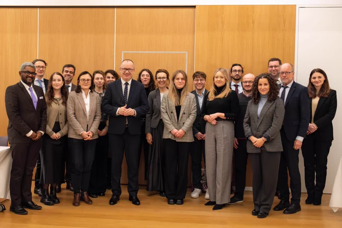Polish Minister of Justice meets representatives from civil society, group picture 