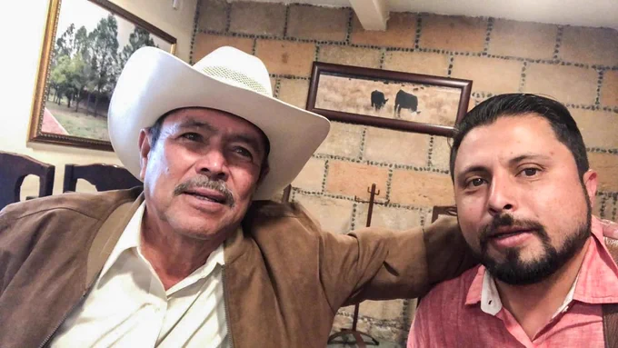 Indigenous activist Antonio Diaz (left) and lawyer Ricardo Lagunes (right) disappeared in Western Mexico.

Photo courtesy of Antonio Diaz's and Ricardo Lagunes's families.