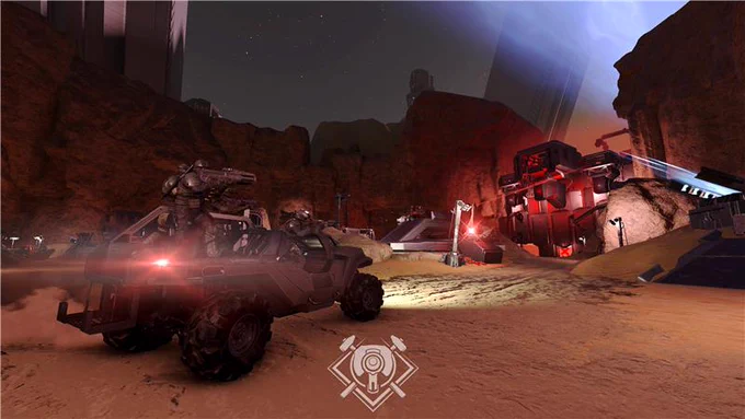 The P v E experience "Buker Buster" in Halo Infinite Forge