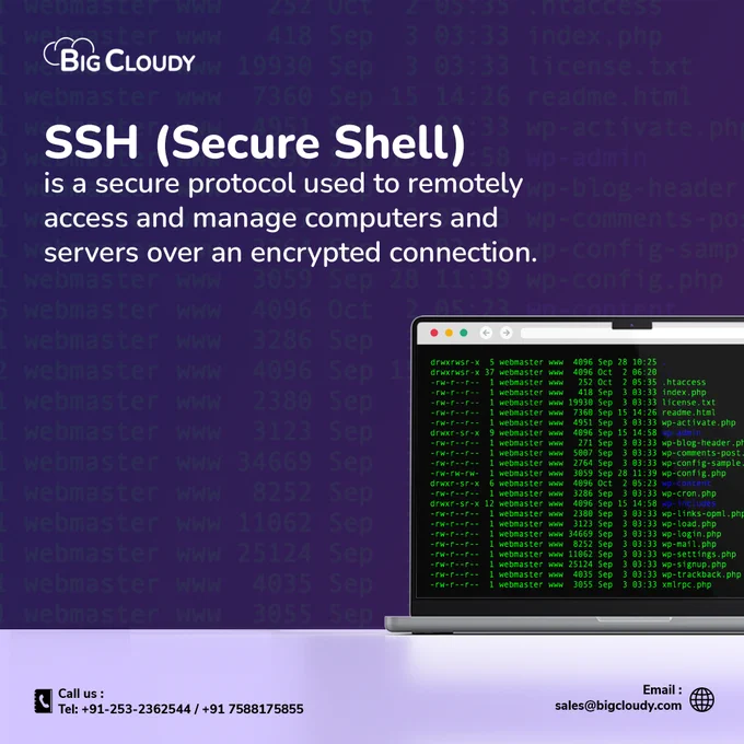 SSH Term | BigCloudy | Web Hosting