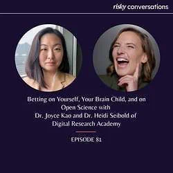 Co-founders Joyce and Heidi and title of episode