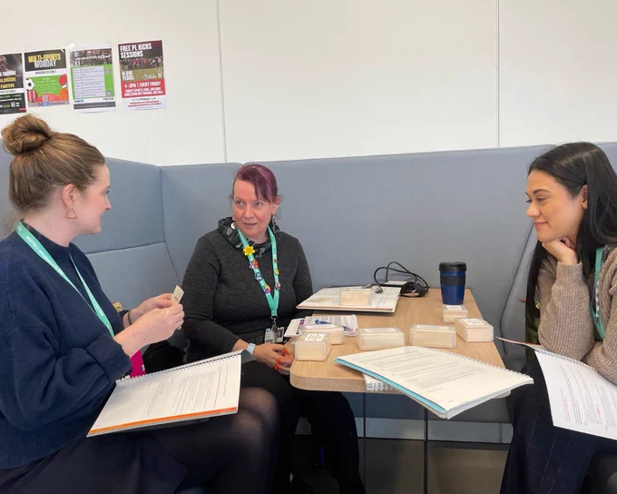 Lexonik Advance training at Nottingham College Highfields Campus.