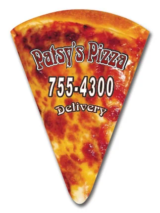 pizza shaped sticker