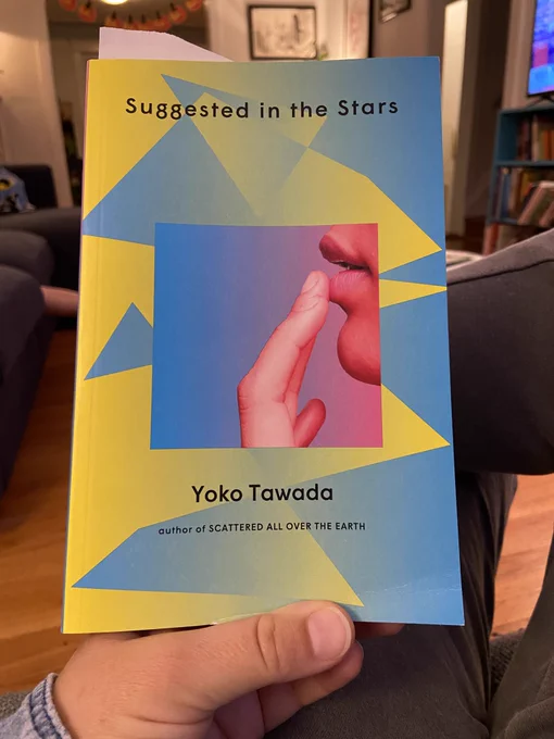 Hand holding Suggested in the Stars