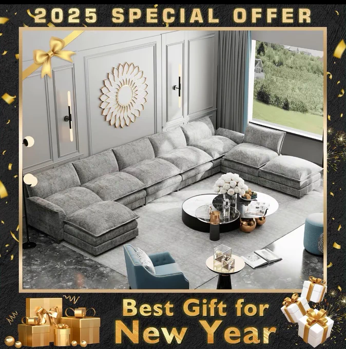 Couch that seats 8!