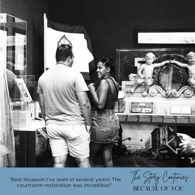 The Story Continues Because of You, testimonial and visitors