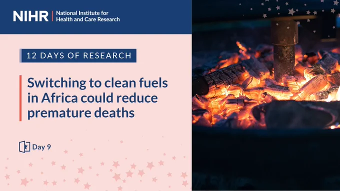 12 days of research, day nine: Switching to clean fuels in Africa could reduce premature deaths