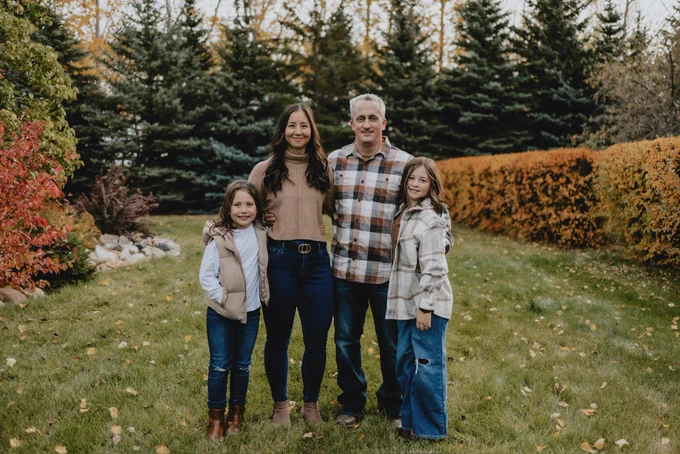 Justin Kelly and family