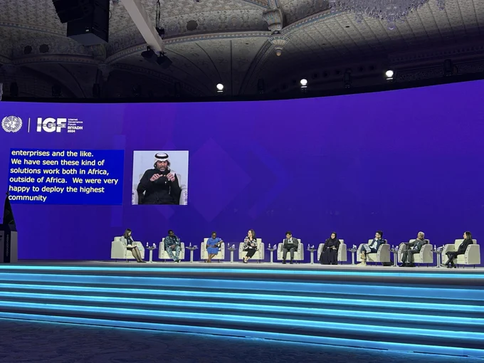 A panel at the Internet Governance Forum