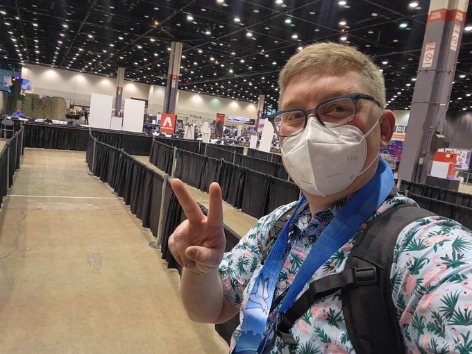 Selfie at magic con chicago last year 