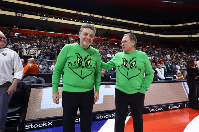 Coach Izzo and Coach Kampe