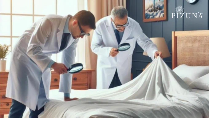 Smart Fit Ties: The hidden-button closure and 4 corner ties give a secure & smart fit, preventing the comforter or duvet to bunch up inside. The set includes 1 duvet cover (90” x 90”) and 2 pillow shams with elegant flanges and convenient envelope closure (20” x 26”).
