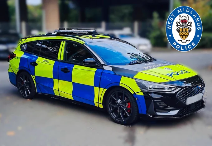 A WMP Traffic car. 