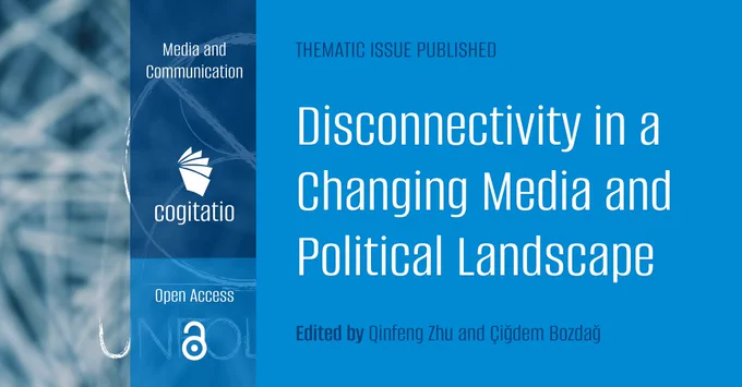 New open access issue "Disconnectivity in a Changing Media and Political Landscape".