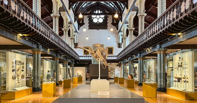 The Hunterian Museum main hall.