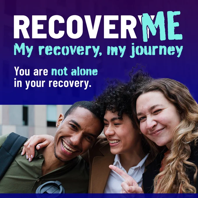 Recover me. My recovery, my journey. You are not alone in your recovery.