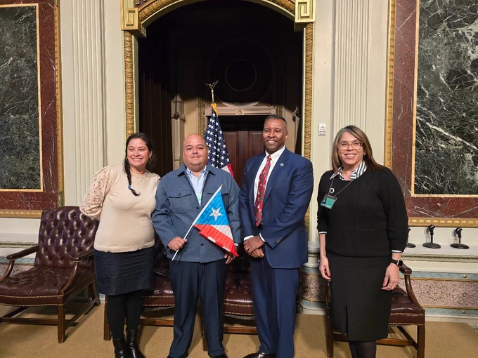 Photo of community leader from PR at the White House Rural Innovators Event