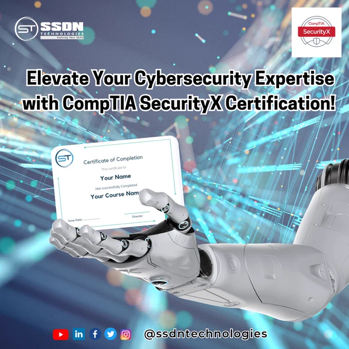 Elevate Your Cybersecurity Expertise with CompTIA SecurityX Certification! 

📖 What’s New? 

CompTIA has launched its updated SecurityX certification, catering specifically to security architects and senior security engineers—professionals dedicated to advancing enterprise cybersecurity readiness. 

This certification represents the next step following the CompTIA Advanced Security Practitioner (CASP ) and is a part of the Xpert Series. 

🔍 Why Is It Important for You? 

🔒 Hands-On Skills: SecurityX is the only performance-based certification focusing on advanced skills, enabling you to assess and reinforce cyber readiness within your organization. 

🛡️ Comprehensive Coverage: Gain in-depth knowledge of security architecture, operations, governance, risk compliance, and security engineering. 

📈 Career Advancement: Validate your expertise in designing and implementing security solutions—key competencies for the future of cybersecurity. 