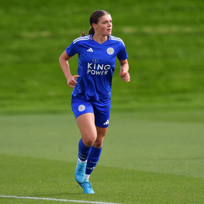 Crista Chetcuti-Ganado in action for the LCFC Women U21s Academy.