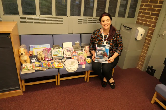 A collection of toys to be donated to Cash for Kids Mission Christmas campaign.