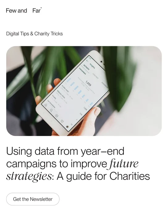 Using data from year-end campaigns to improve future strategies: A guide for Charities
