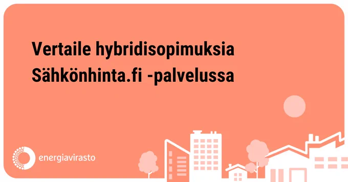 Vertaile hybridisopimuksia Sähkönhinta.fi -palvelussa