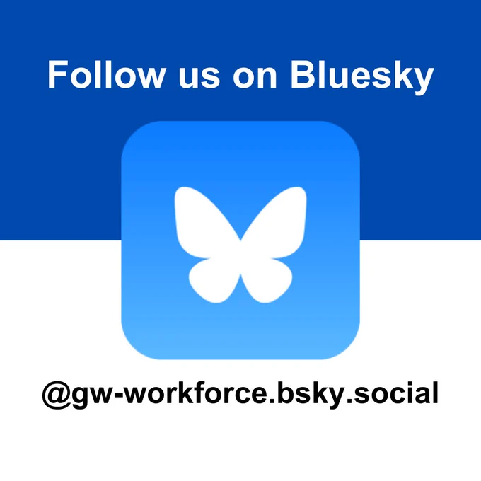Follow us on Bluesky