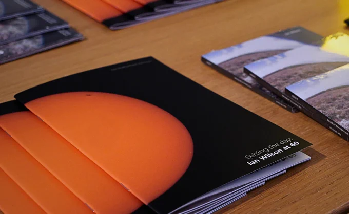 ‘Seizing the Day: Ian Wilson at 60’ printed booklet.