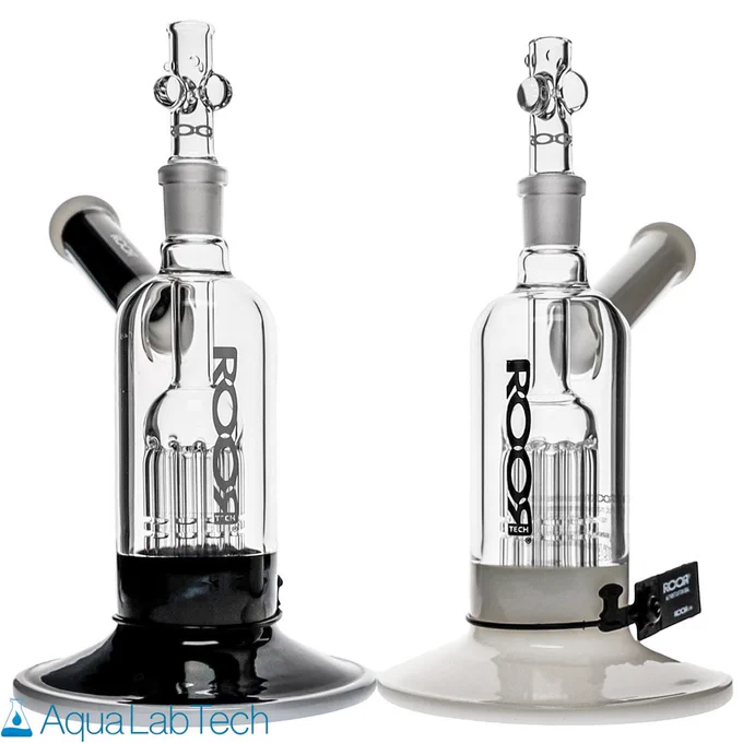 RooR Tech Glass 10-Arm Tree Percolator Bubbler Bongs