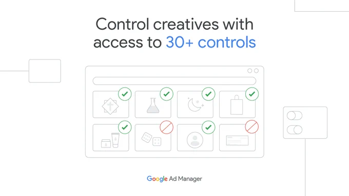 control creatives with access to 30  controls 