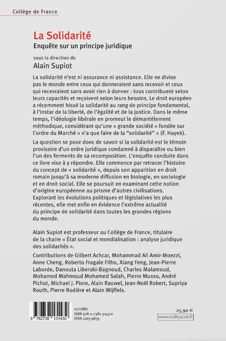 Quatrième de couverture du livre.