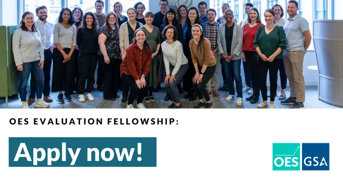 OES team photo. Apply now to the OES evaluation fellowship