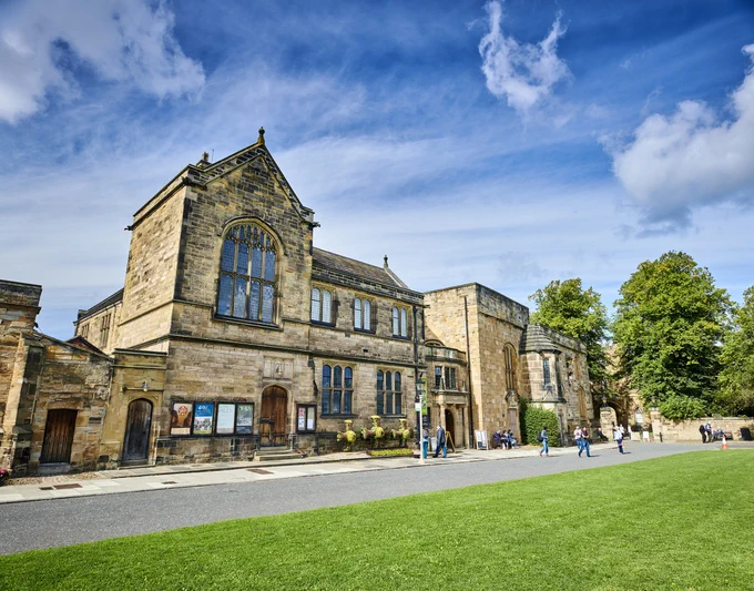 External view of Palace Green Library. 

