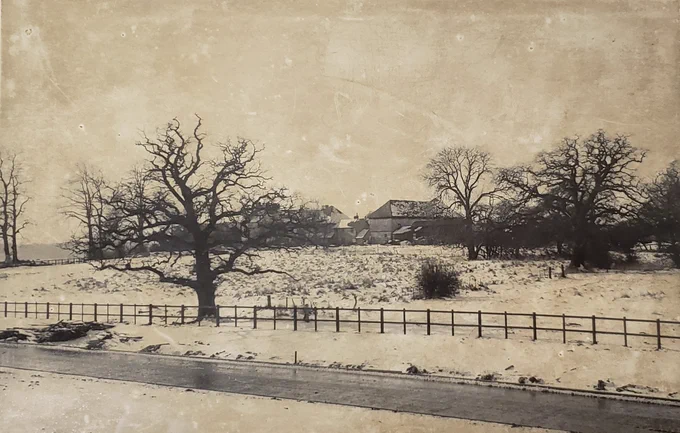 Black and white photo showing Ipsley Court pre-redevelopment ref BA11886/57