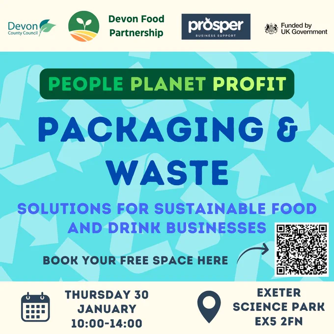 People Planet Profit - Packaging & Waste Solutions event graphic