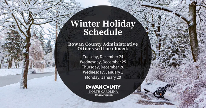 Snow-covered sidewalk background with text contained within post.