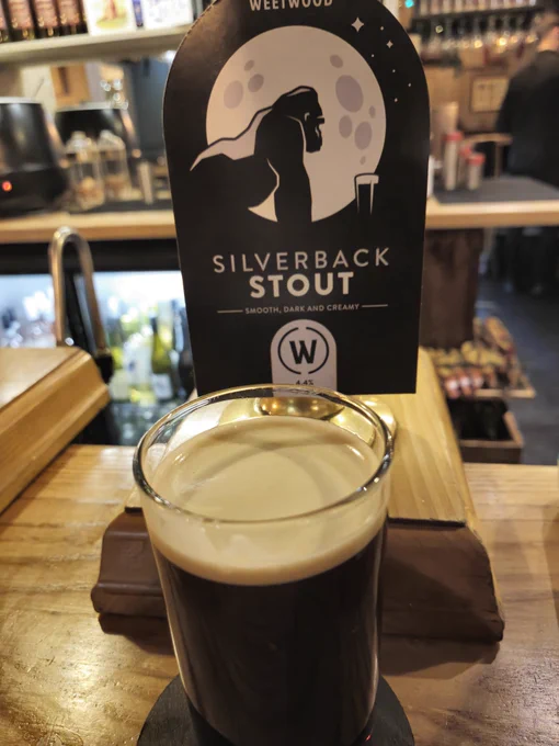 Weetwood Silverback cask Stout