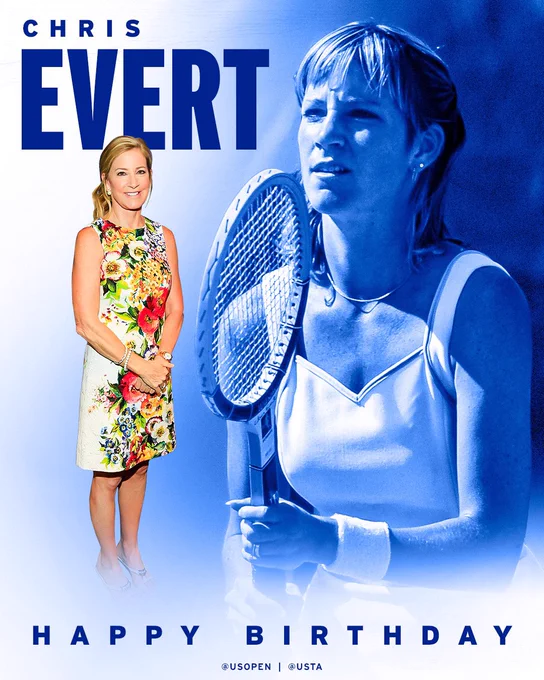 Happy Birthday Chris Evert.