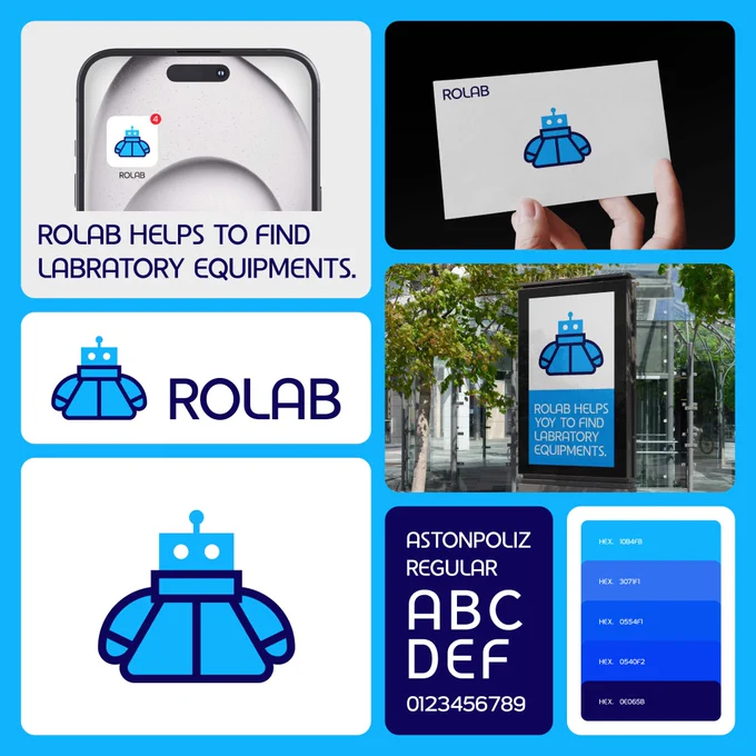 This Logo is available for sell.

Rolab is a smart bot designed to streamline the search for laboratory equipment, providing quick and efficient solutions for your scientific needs. It simplifies the process, ensuring you find the right tools effortlessly.

What do you think about this design?
We do one thing! That's Branding!
•
Great Rates and Personalized Service are Available.
•
Contact us if you need AWESOME LOGO / BRANDING DESIGN!!
Whatsapp Me: 8801610596122
Email:logoplot4@gmail.com

🔴 Follow us for daily logo inspirations.
Follow: @logoplot
Follow: @logoplot
Follow: @logoplot
.
Check My Portfolio:
Dribbble: https://cutt.ly/oeEmB9rp

#LaboratoryLogoDesign #BotInspiredLogo #EquipmentLogo #TechLogoDesign #ScienceLogo #PrecisionLogo #InnovativeLogo #SearchLogoDesign #ModernLogo #MinimalistLabLogo #EfficientLogo #FuturisticLogo #ProfessionalLogoDesign #ReliableLabLogo #SmartBotLogo