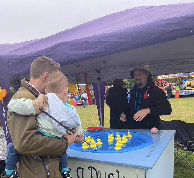 Luke Charters MP at Haxby Carnival