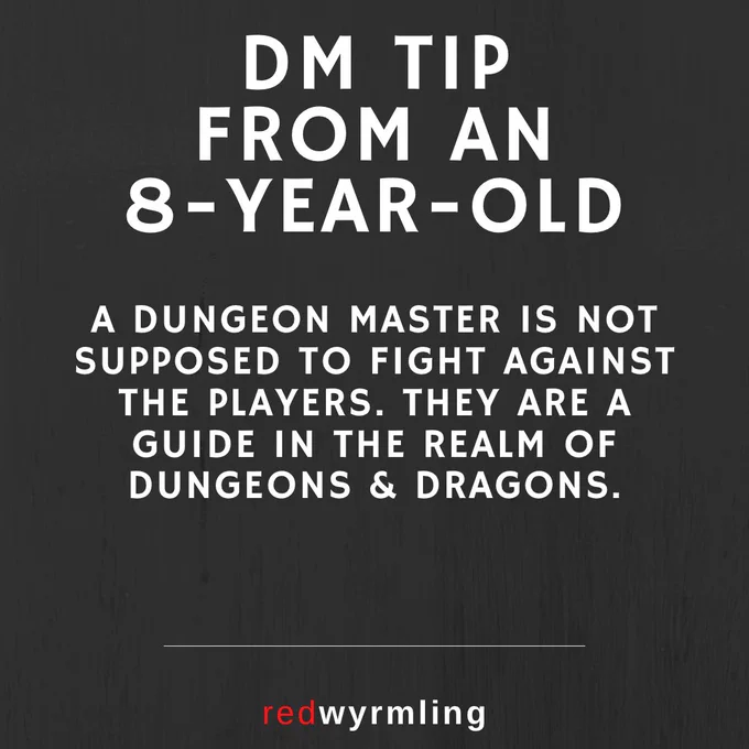 DM Tip from an 8 year old: A dungeon Master is not supposed to fight against the players. They are a guide in the realm of Dungeons & Dragons.