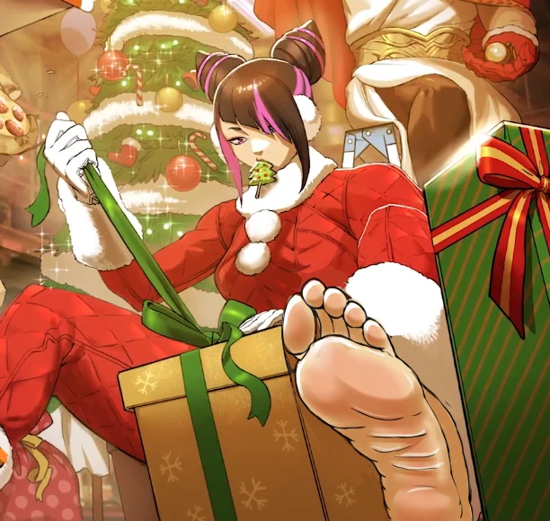 Small edit for a Street Fighter VI holiday artwork :p