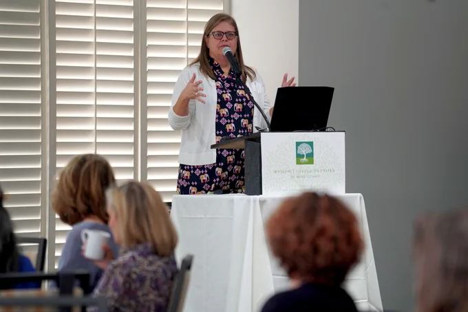Amy Smith, Women's Center of Wake County, Delivers Keynote