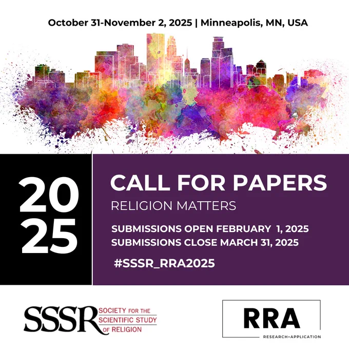 2025 Call for Papers. Abstract Cityscape of Minneapolis.