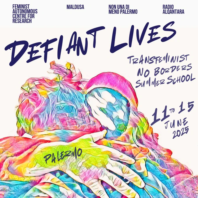 The English language poster for Defiant Lives shows two people embracing